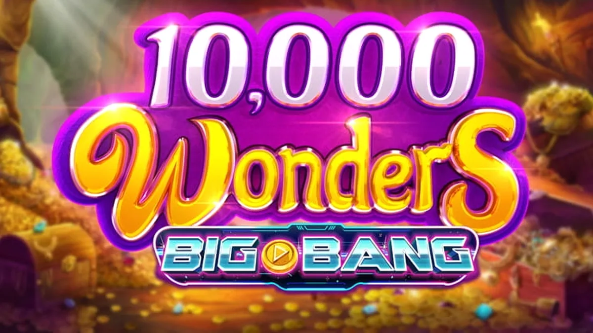 Interface do jogo de slot 10,000 Wonders Big Bang